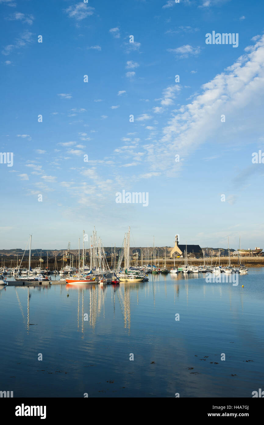 Hafen von Camaret Sur Mer, Bretagne, Frankreich Stockfoto