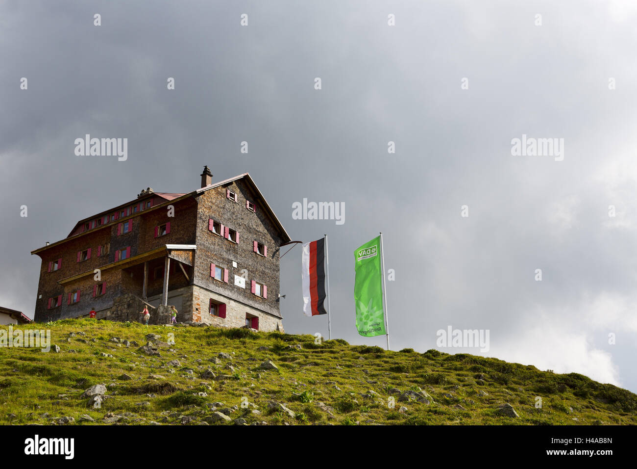 Kalter Berg Stahlwerk, Bludenz, Vorarlberg, Verwall, Österreich, Stockfoto