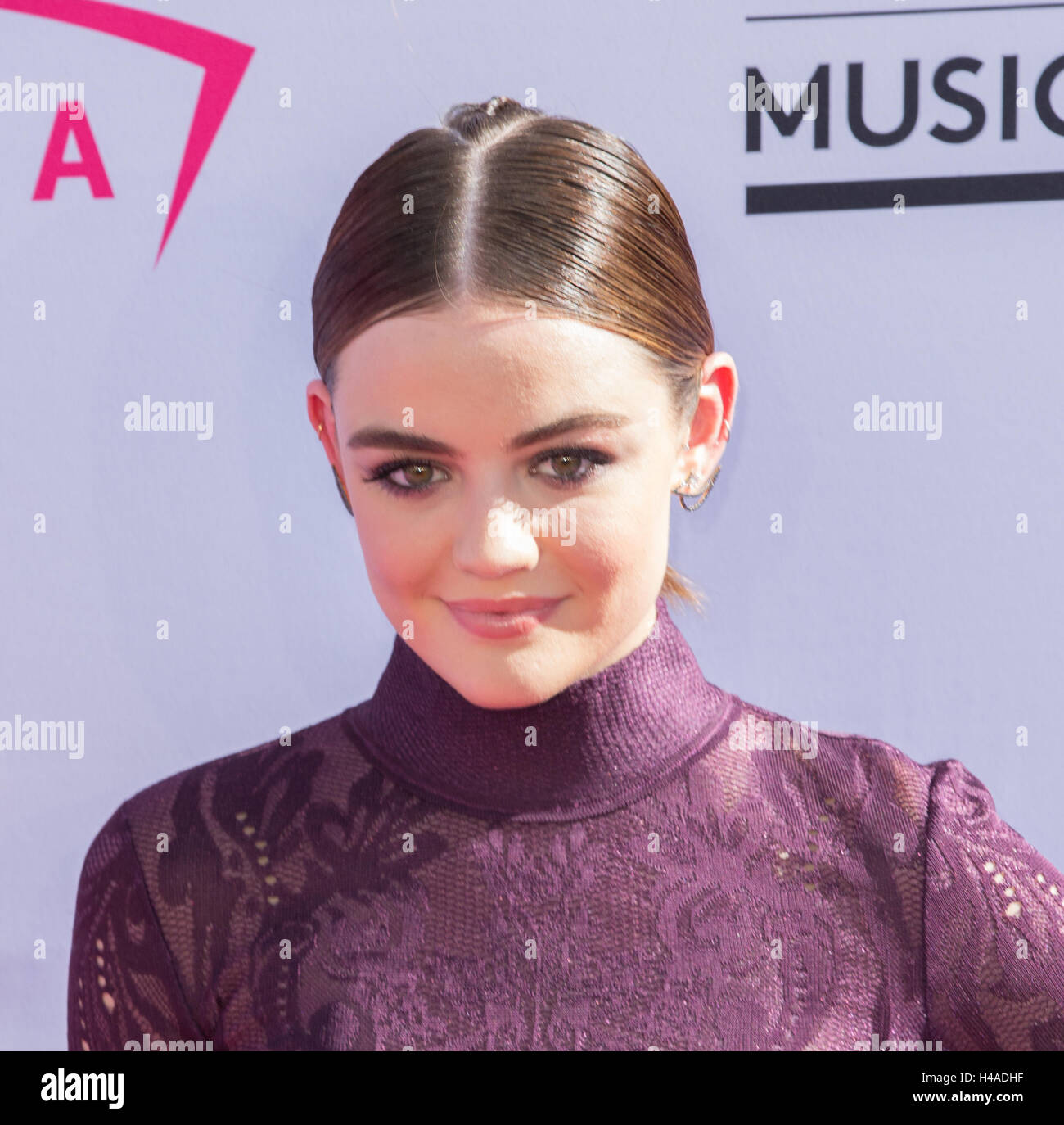 Lucy Hale besucht 2016 Billboard Music Awards in der T-Mobile Arena am 22. Mai 2016 in Las Vegas, Nevada, USA Stockfoto