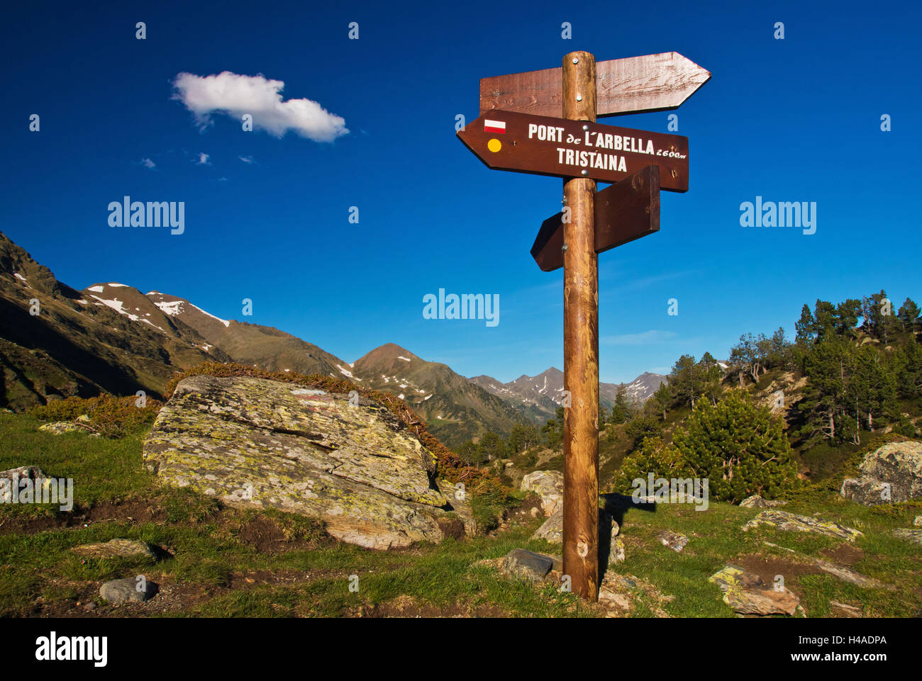 Arcalistal, Fürstentum Andorra, Stockfoto