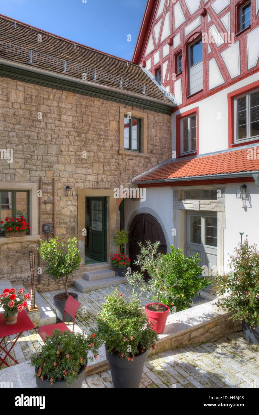 Ars Vini Franken in Sommerhausen am Main, senken Sie Franconia, Bayern, Deutschland, Europa Stockfoto