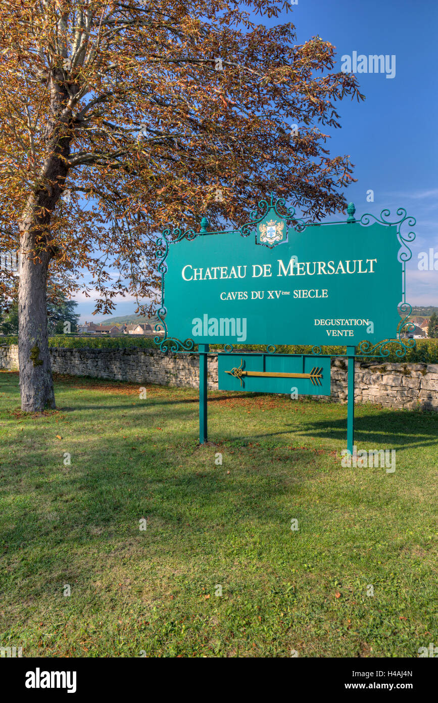 Chateau De Meursault Stockfotos und bilder Kaufen Alamy