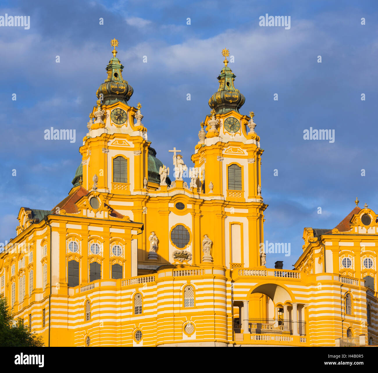 Benediktinerkloster Kremsmünster, Krems an der Donau, Niederösterreich, Österreich Stockfoto