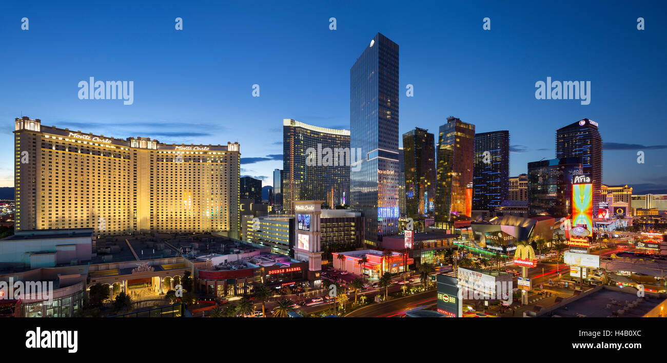 City Center Place, Veer Towers, Aria Resort, Strip, South Las Vegas Boulevard, Las Vegas, Nevada, USA Stockfoto