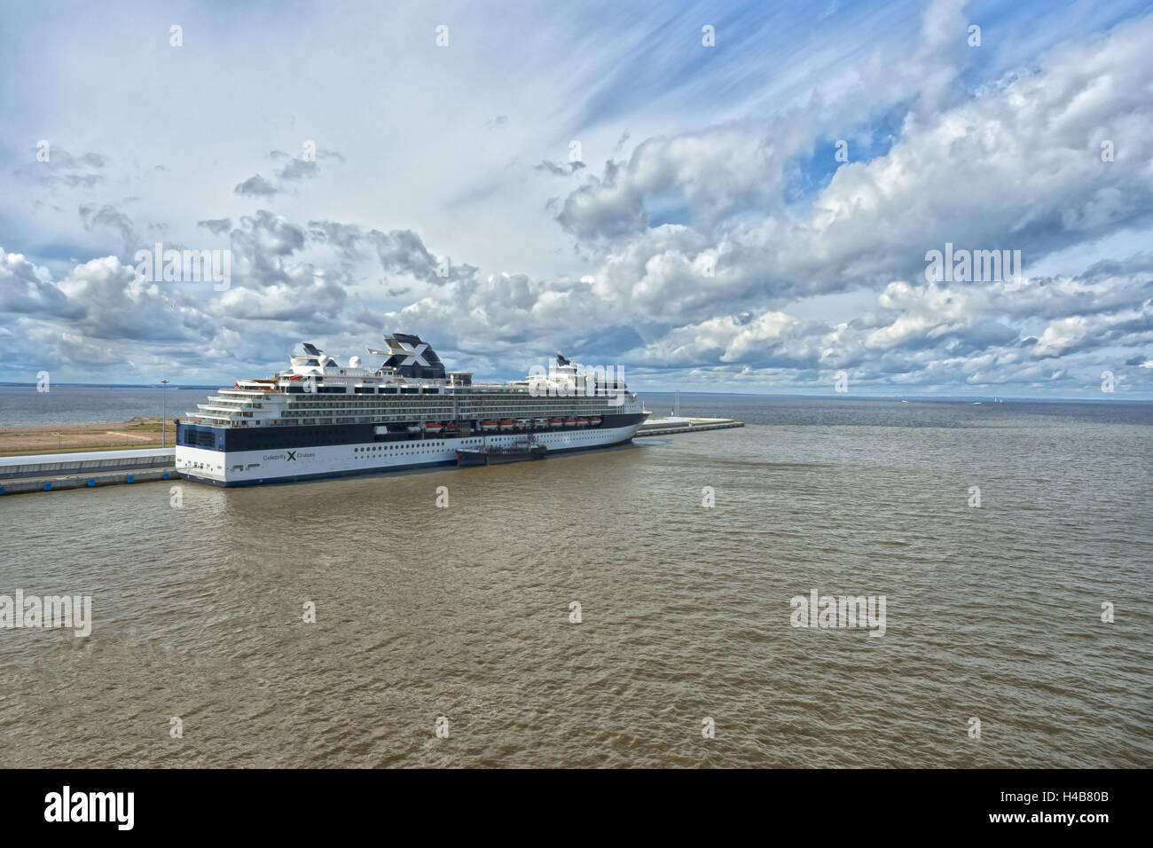 Kreuzfahrt Schiff Celebrity Cruises in St. Petersburg, Russland Stockfoto