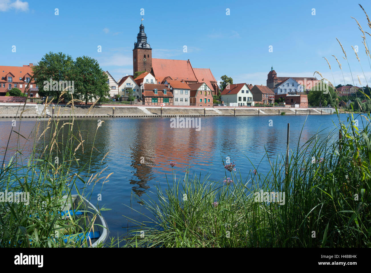 Ansicht Von Havelberg An Der Havel Hanseatische Stadt Havelberg
