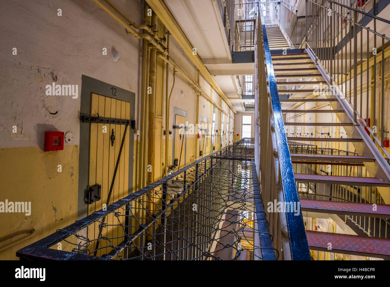 Spezielle Gefängnis Bautzen II, Stasi-Gefängnis, heute Gedenkstätte Bautzen, Bautzen, Sachsen, Deutschland Stockfoto