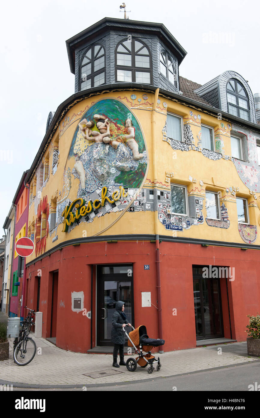 Köln, Nippes, Escher Straße 50, Haus Kriescher, ehemaligen restaurant Stockfoto