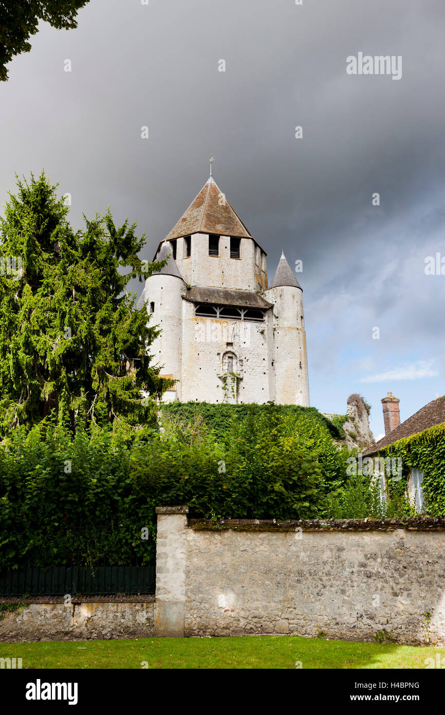 Tour César, Provins, Frankreich Stockfotografie Alamy