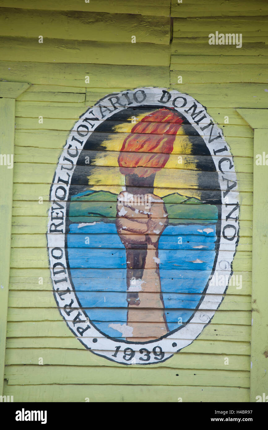 Der Dominikanischen Republik, im Osten, im Dorf Wengen mit Sabana De La Mar, Stockfoto