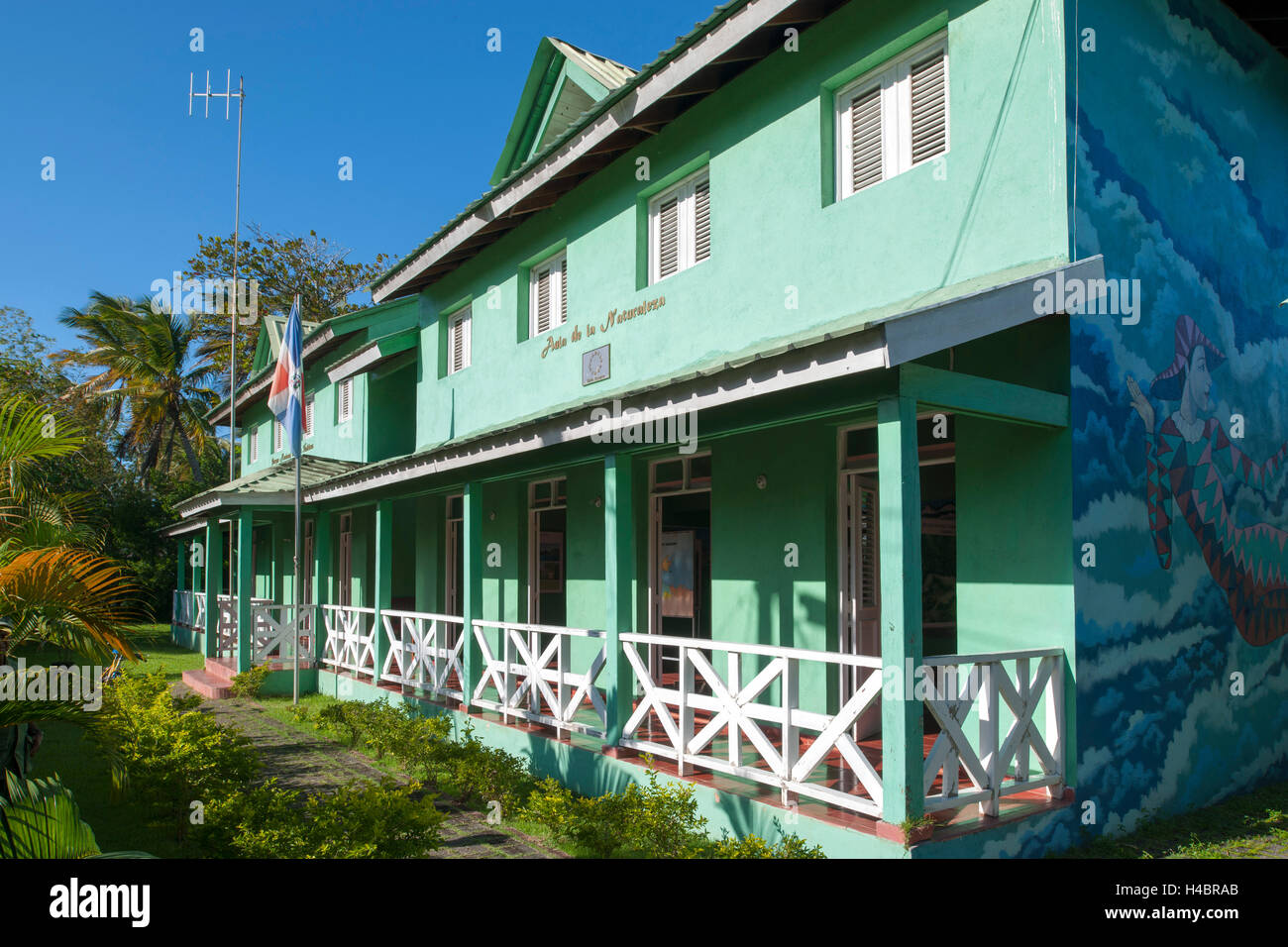 Der Dominikanischen Republik, im Osten, Sabana De La Mar, Nationalpark-Museum (Museo De La Naturaleza) Stockfoto