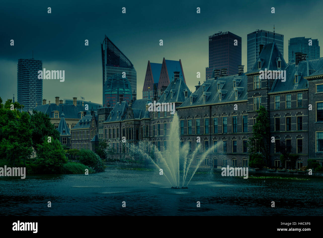 Die Niederlande, Den Haag, Parlament, Politik, "Binnenhof" Stockfoto