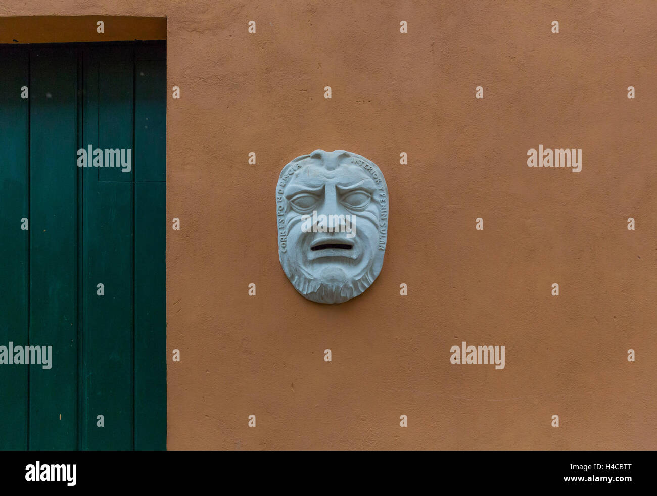 Postfach, Correspondencia Innenraum Y Halbinsel, Plaza De La Catedral, historische Altstadt Havanna, Zentrum, Habana Vieja, Kuba, die großen Antillen, Karibik, Mittelamerika, Amerika, Stockfoto