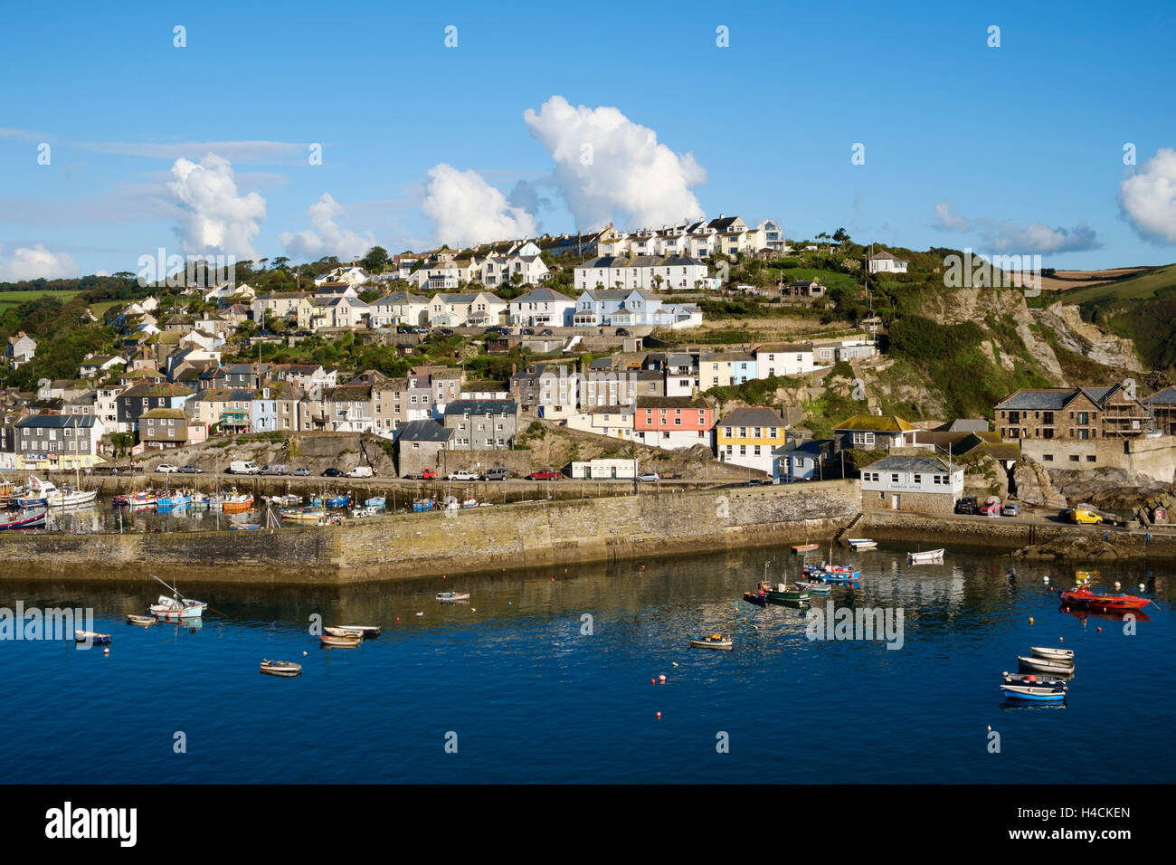 Mevagissey, Cornwall, kleines Fischerdorf, England, Großbritannien Stockfoto