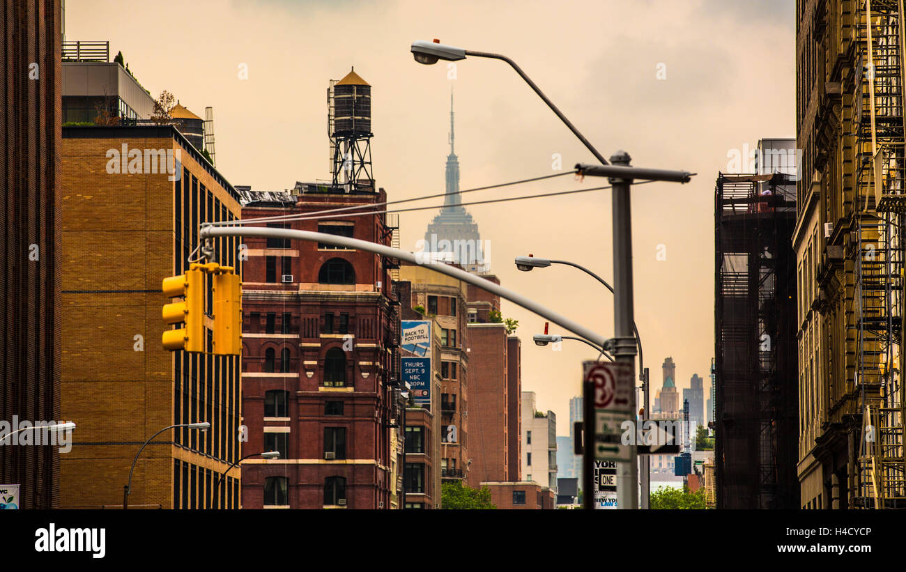 Amerika, USA, New York, Bowery Stockfoto