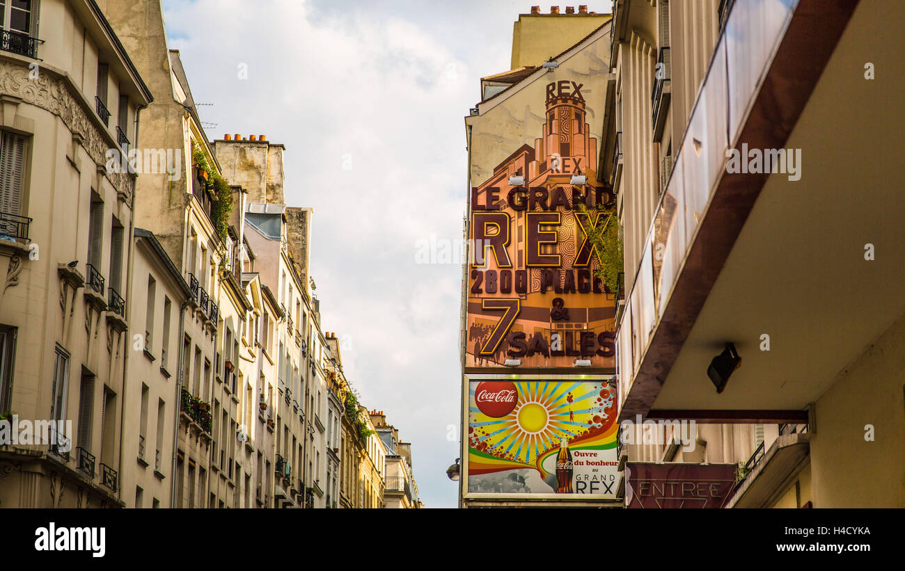 Europa, Frankreich, Paris, le Grand Rex Stockfoto