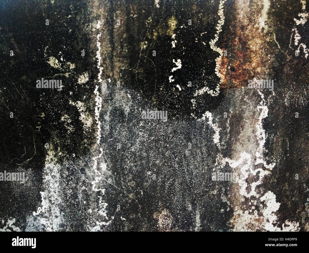 Closeup Schuss im Alter und gebeizt Betonoberfläche Stockfoto