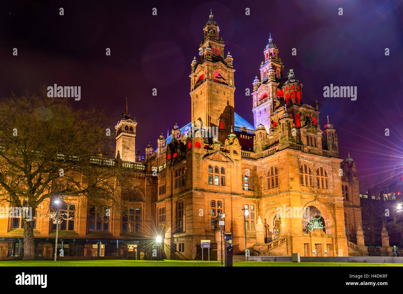 Kelvingrove Art Gallery and Museum in Glasgow, Schottland Stockfoto