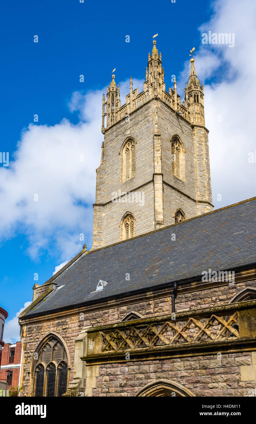 Kirche St. Johannes der Täufer in Cardiff - Wales Stockfoto
