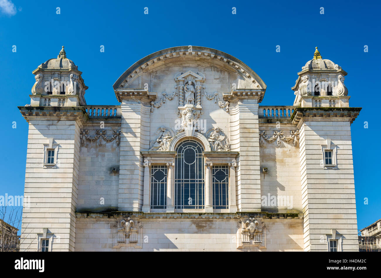 Hauptgebäude der Universität Cardiff - Wales Stockfoto