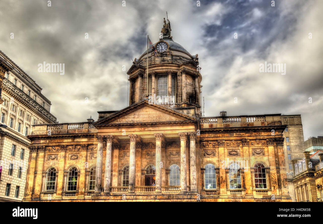 Rathaus von Liverpool - England, UK Stockfoto