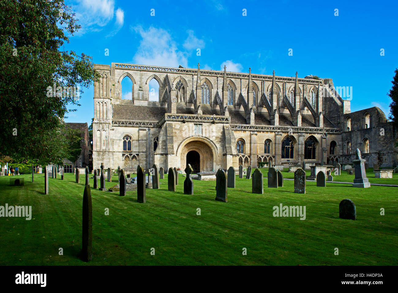 Malmesbury Abtei Malmesbury, Wiltshire, England UK Stockfoto