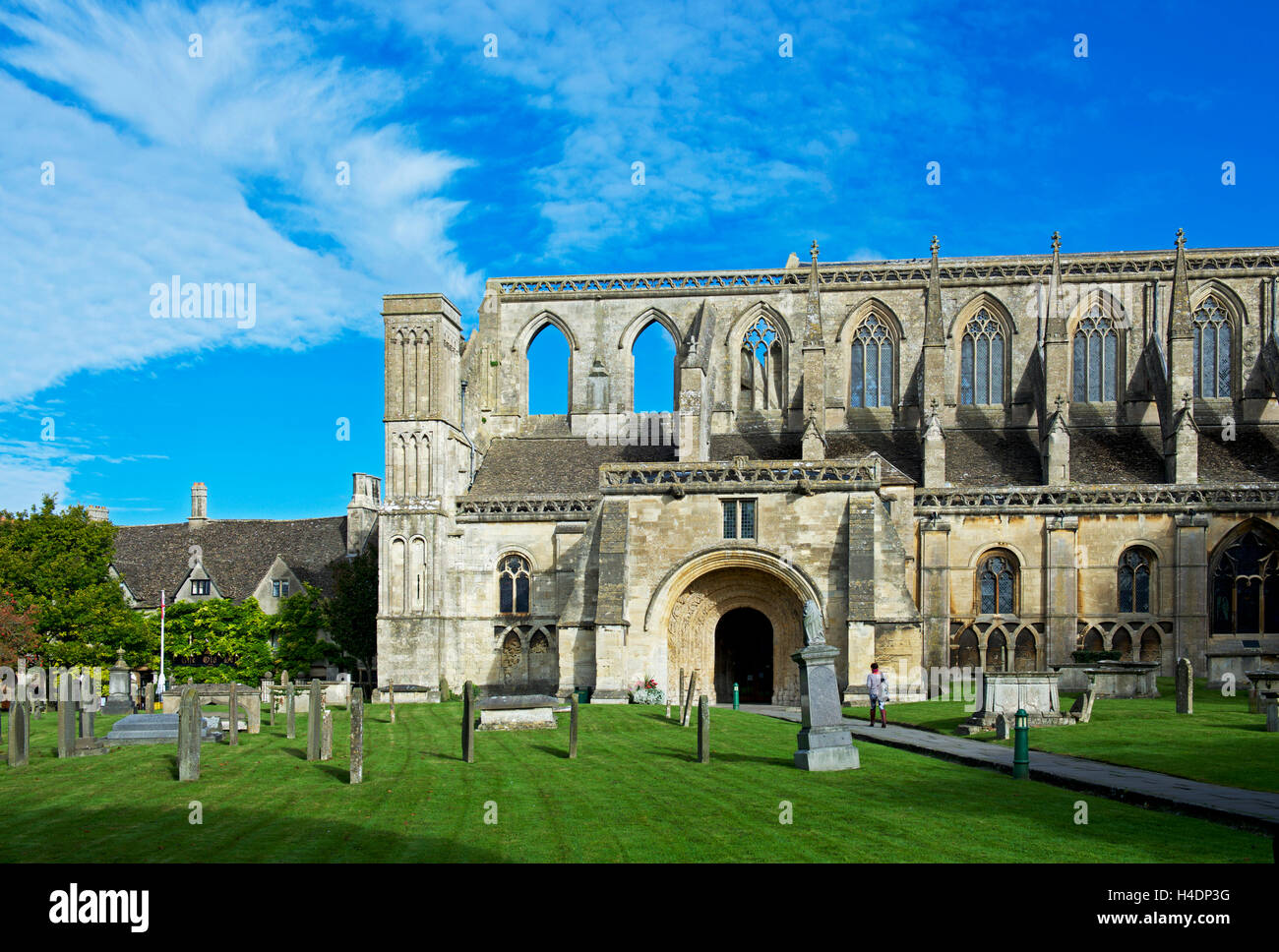 Malmesbury Abtei Malmesbury, Wiltshire, England UK Stockfoto