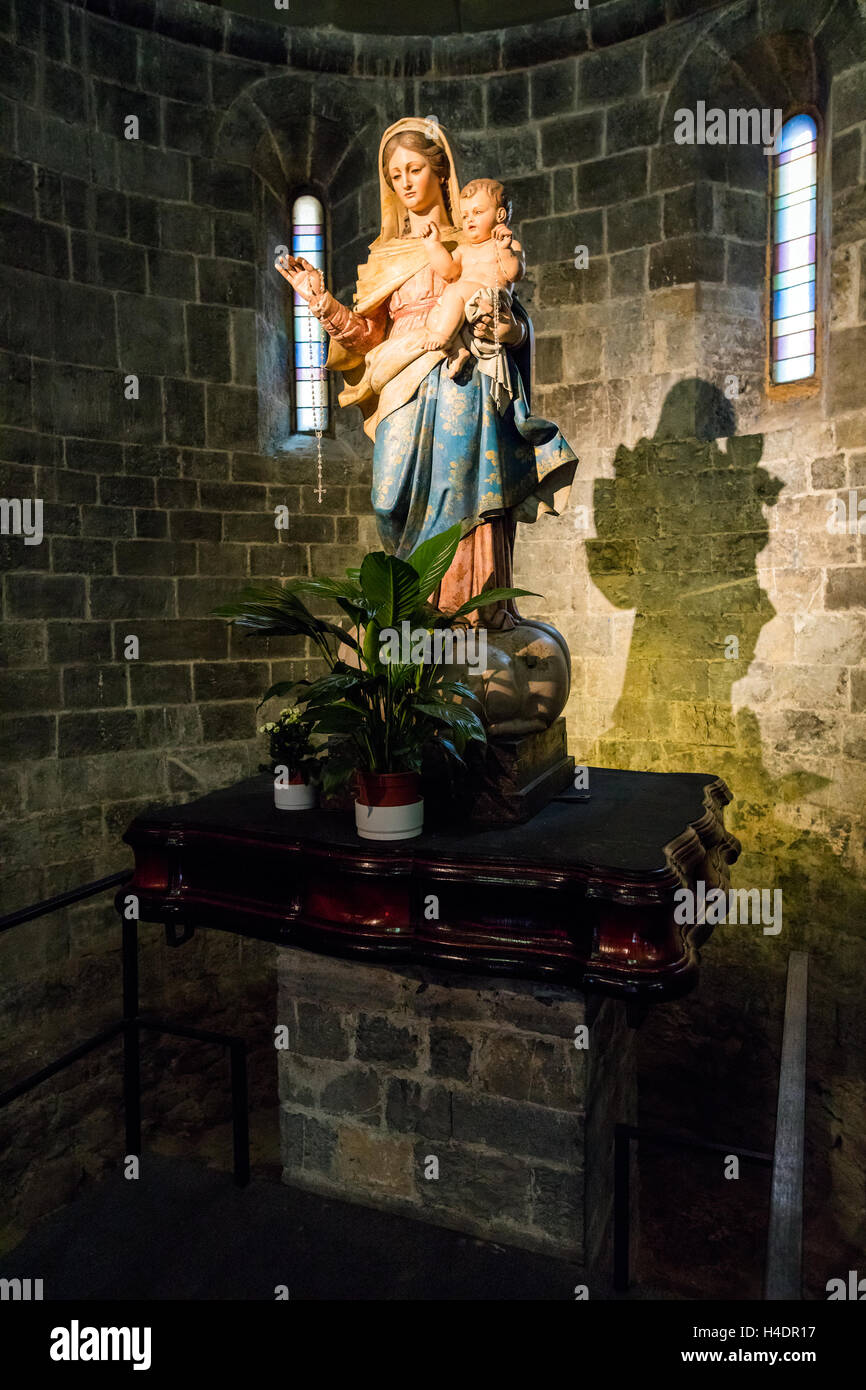 Albenga Kathedrale St. Michael Interieur, Albenga, Provinz von Savona, Ligurien, Italien Stockfoto