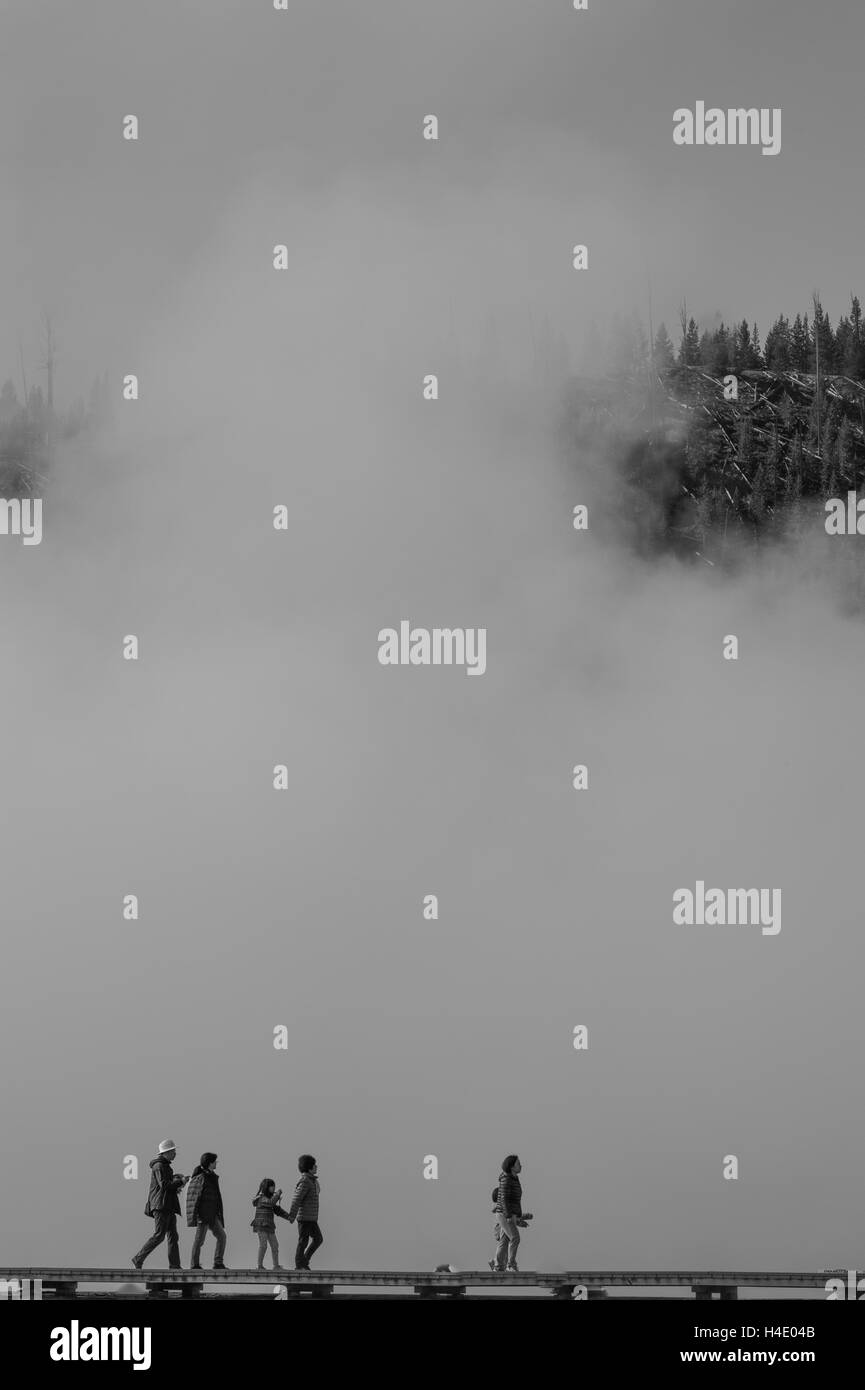 Szenen der geothermische Aktivität Stockfoto