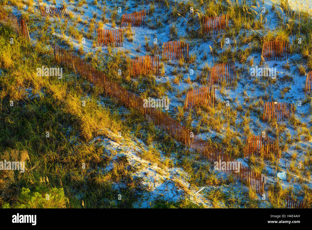 Sanddünen Sandestin Destin Florida in der Nähe von Golf von Mexiko Stockfoto