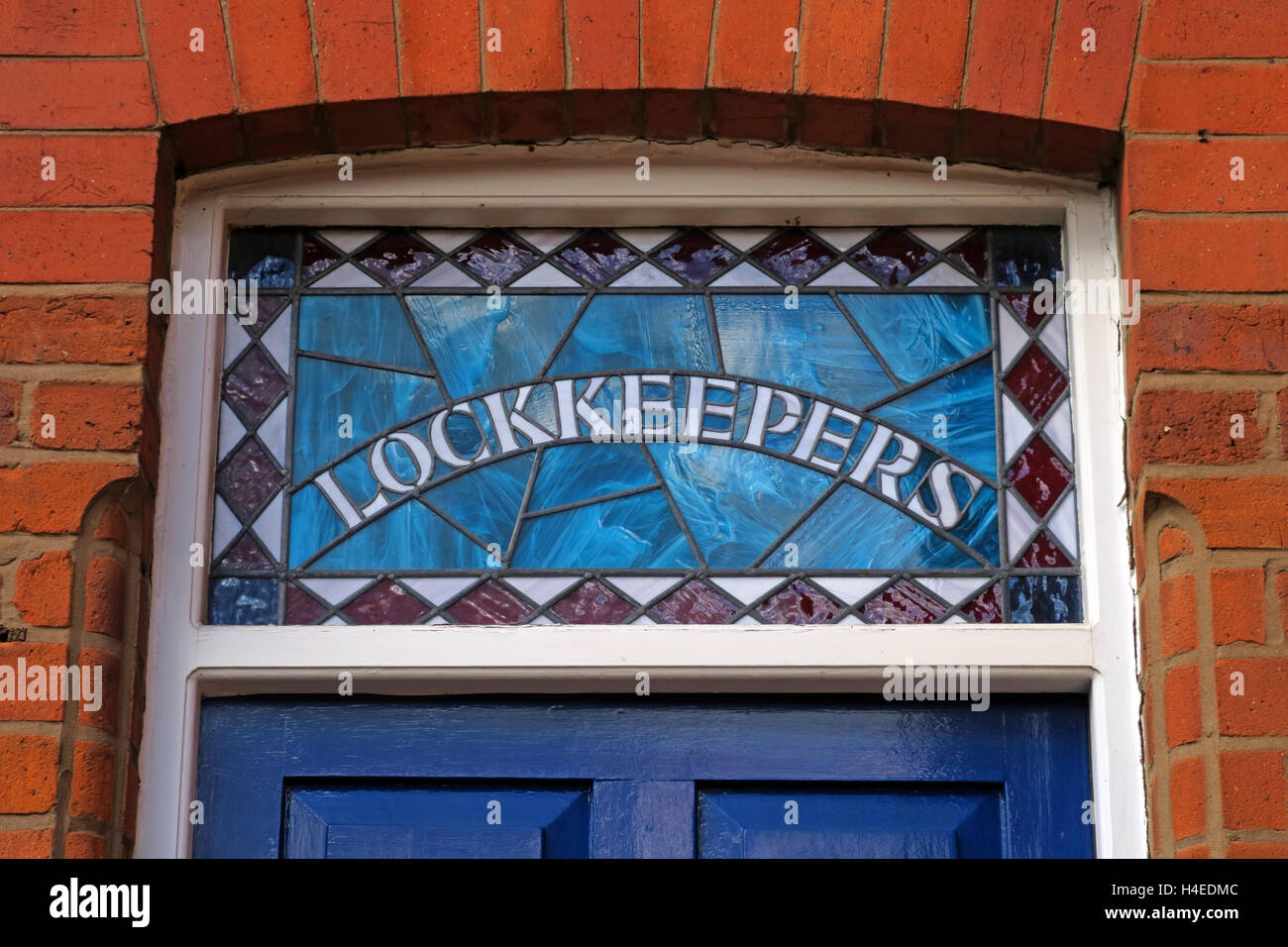 Lockkeepers lodge, Rochdale Kanal Castlefield, Manchester, England, UK Stockfoto