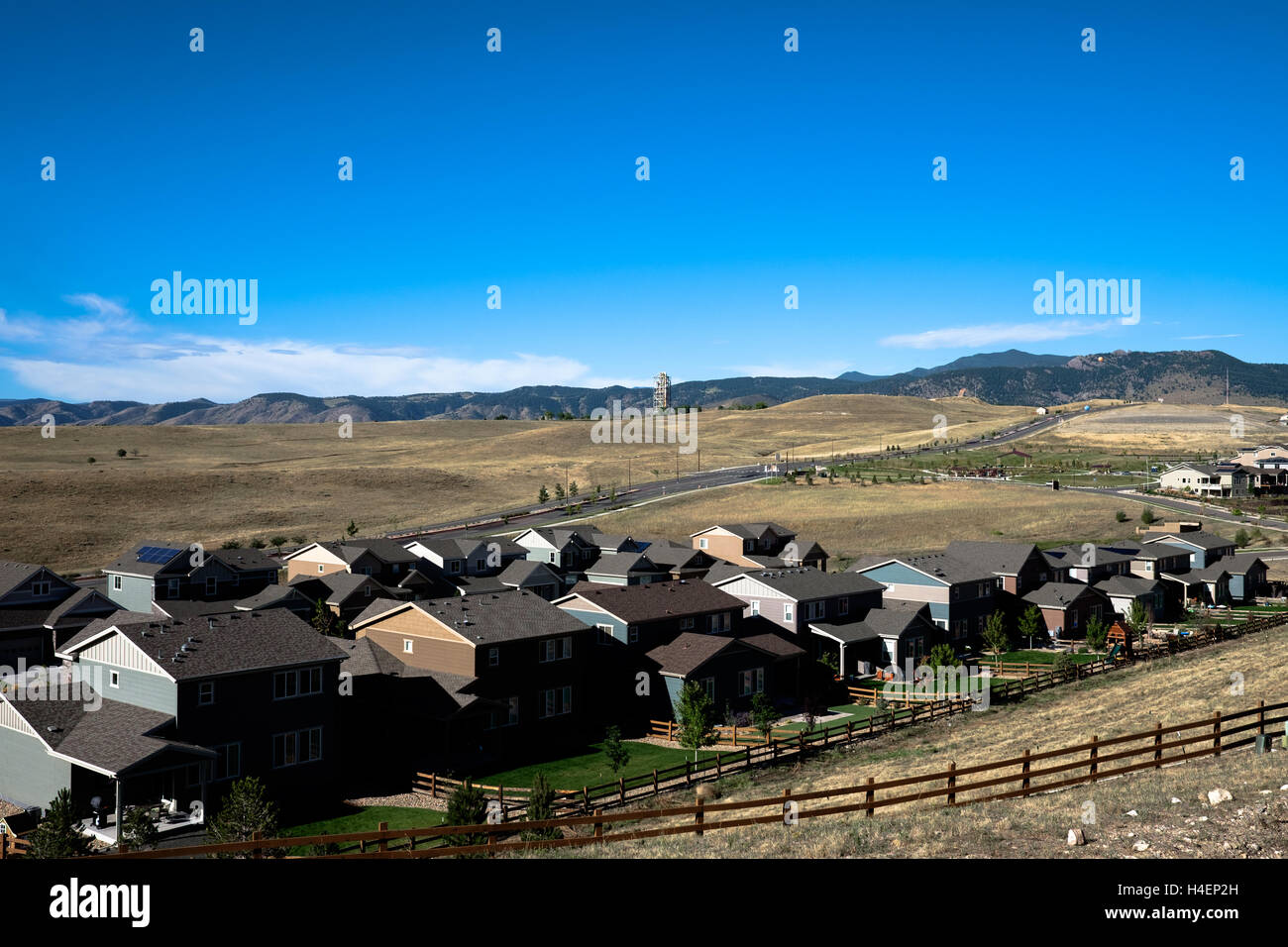 Candela Unterteilung Arvada, CO Stockfoto