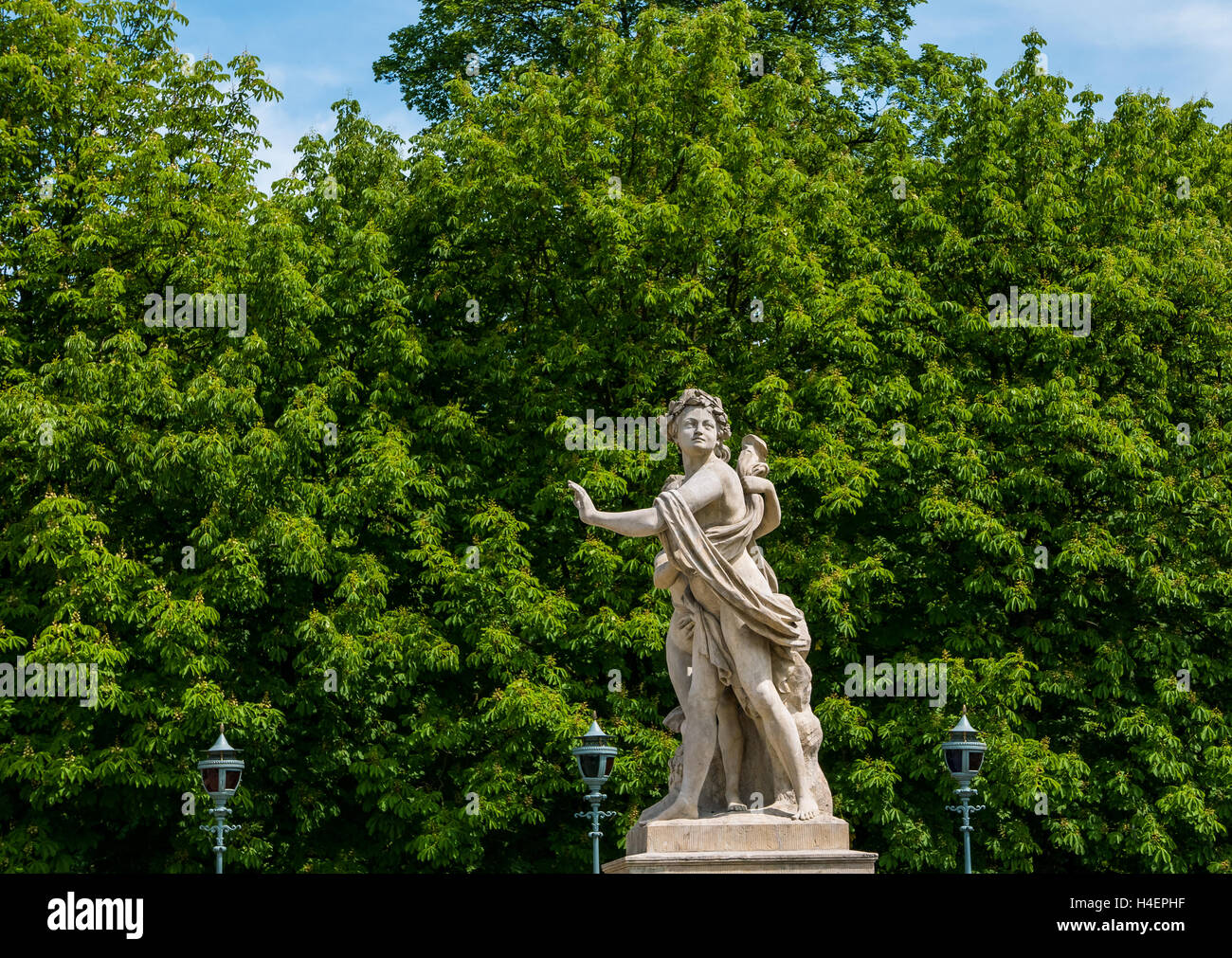 Lazienki-Royal-Park, Warschau, Polen - 29. Mai 2016 - Lazienki Royal Park in Warschau, Polen. Stockfoto