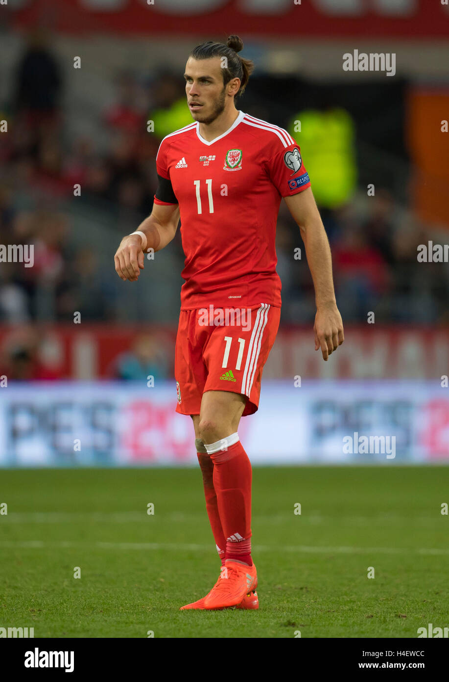 Gareth Bale Wales Fussballspieler In Aktion Stockfotografie Alamy