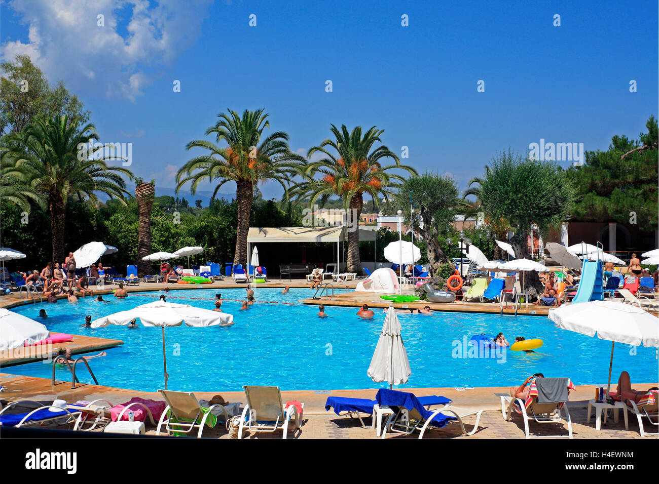 Park Hotel Gouvia griechischen Ionischen Insel Corfu Griechenland EU Europäische Union Europa Stockfoto
