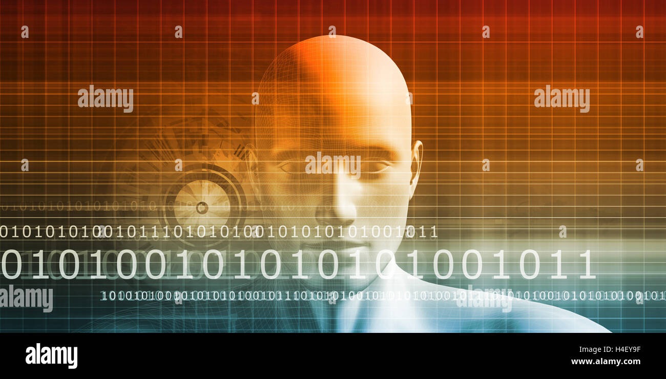Futuristisches Design Abstract Background als Konzept Stockfoto