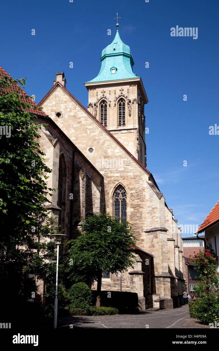 Pfarrei Kirche von St. Martini, Münster, Münsterland, Nordrhein-Westfalen, Deutschland, Europa Stockfoto