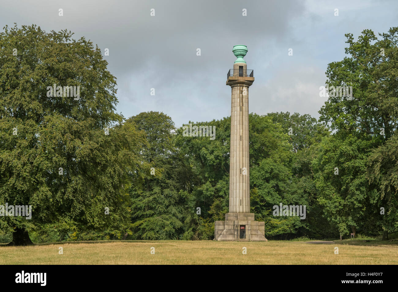 Bridgewater Denkmal in Ashridge Immobilien, Hertfordshire, England Stockfoto