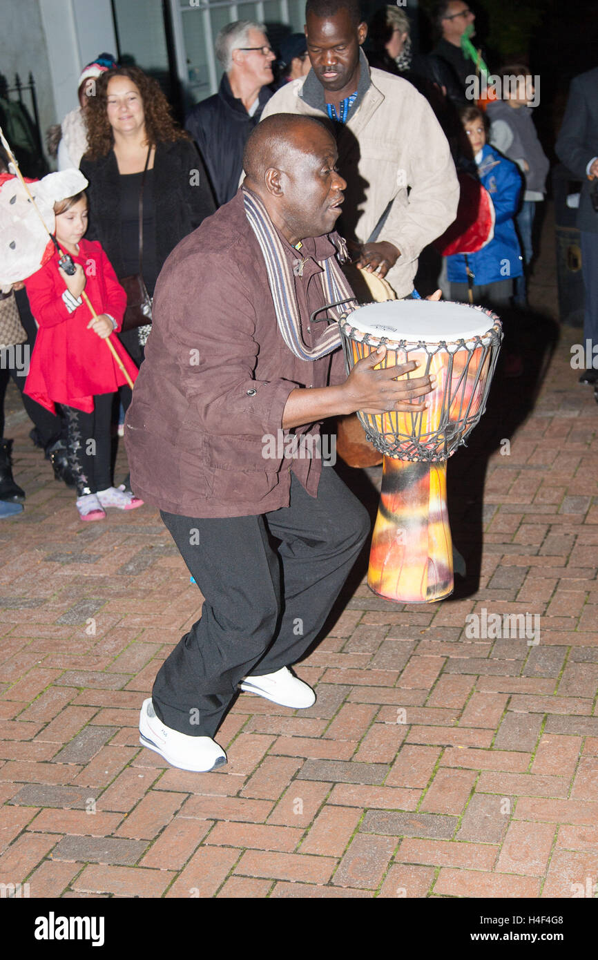 Wrotham Dorffest von Licht und Musik Kent England UK Stockfoto