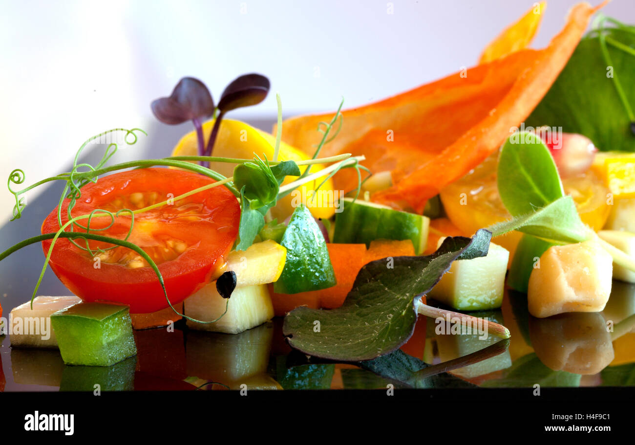 Rohkost-Salat Stockfoto