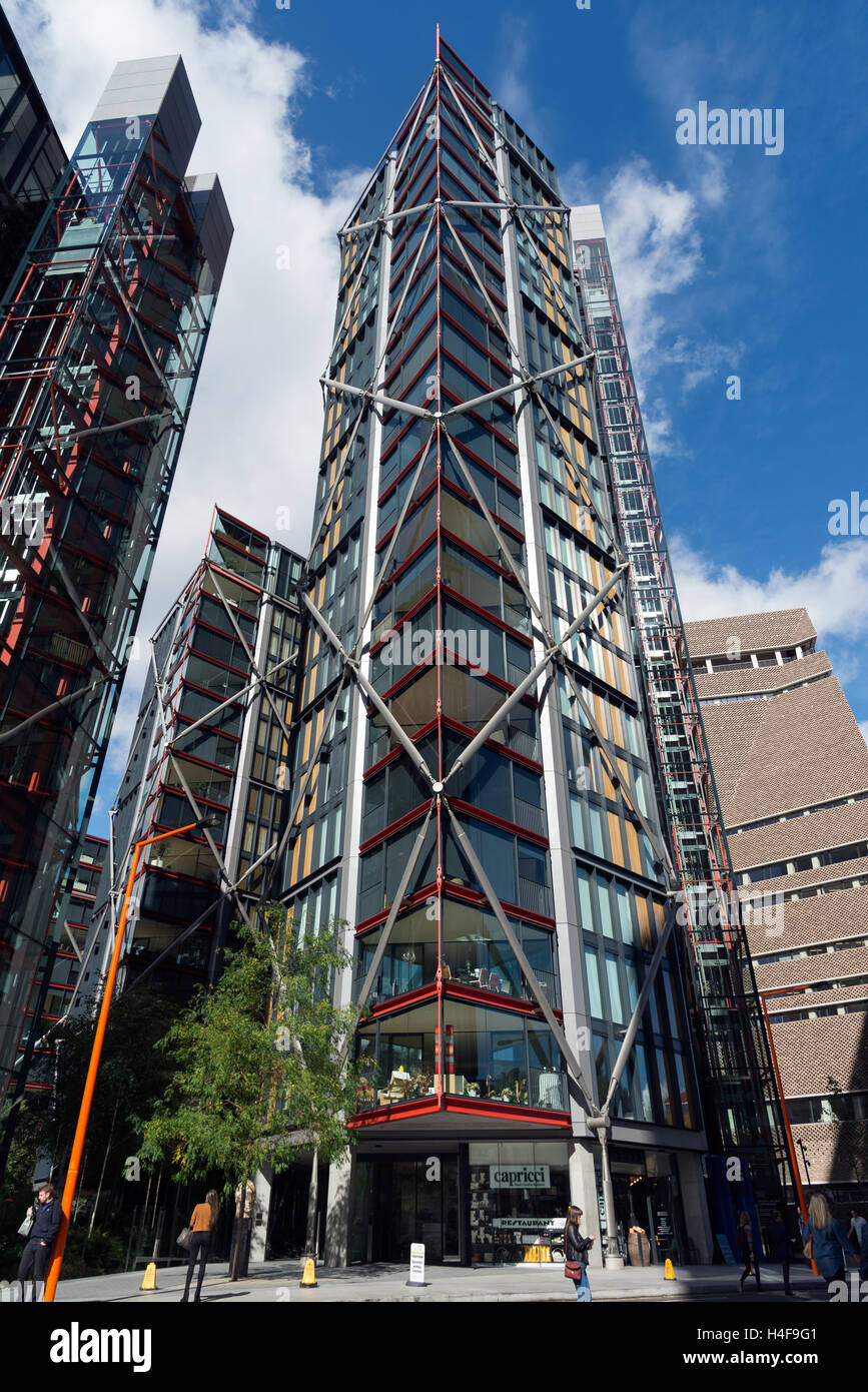 Die Neo Bankside Gebäude, London, England, UK Stockfoto