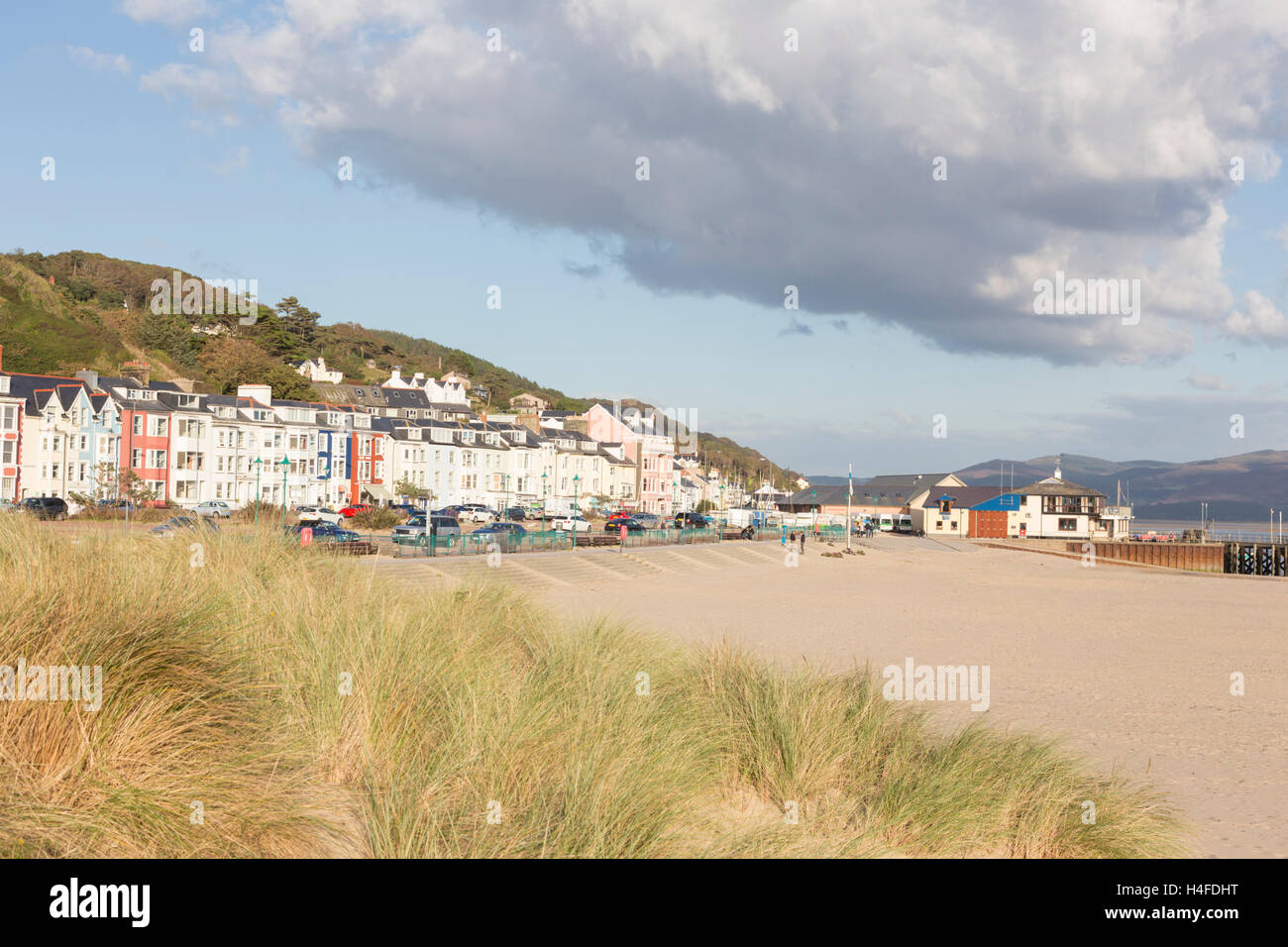 Der walisischen Küste Stadt von Aberdovey (Aberdyfi), Gwynedd, West Wales, UK Stockfoto