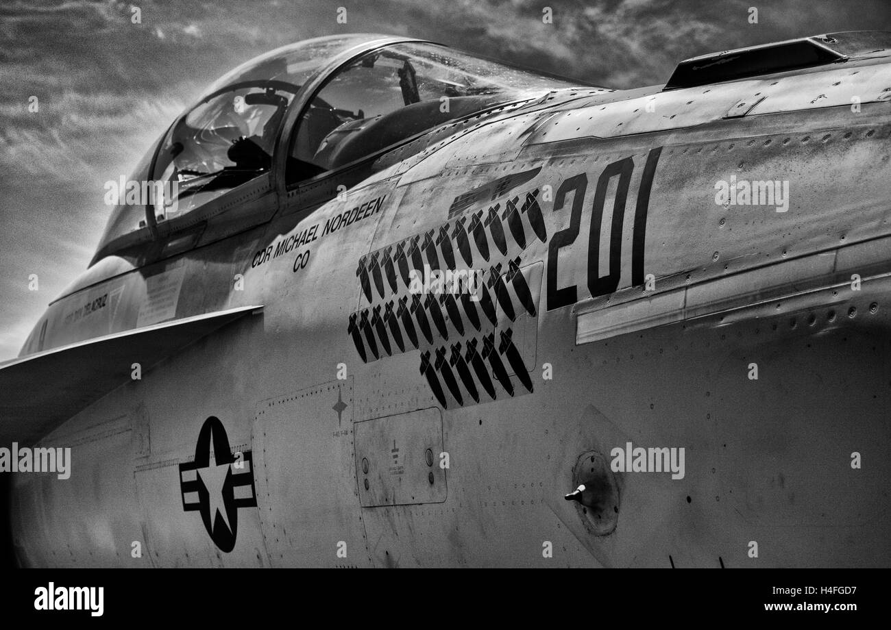 US Air Force Jet bomber Stockfoto