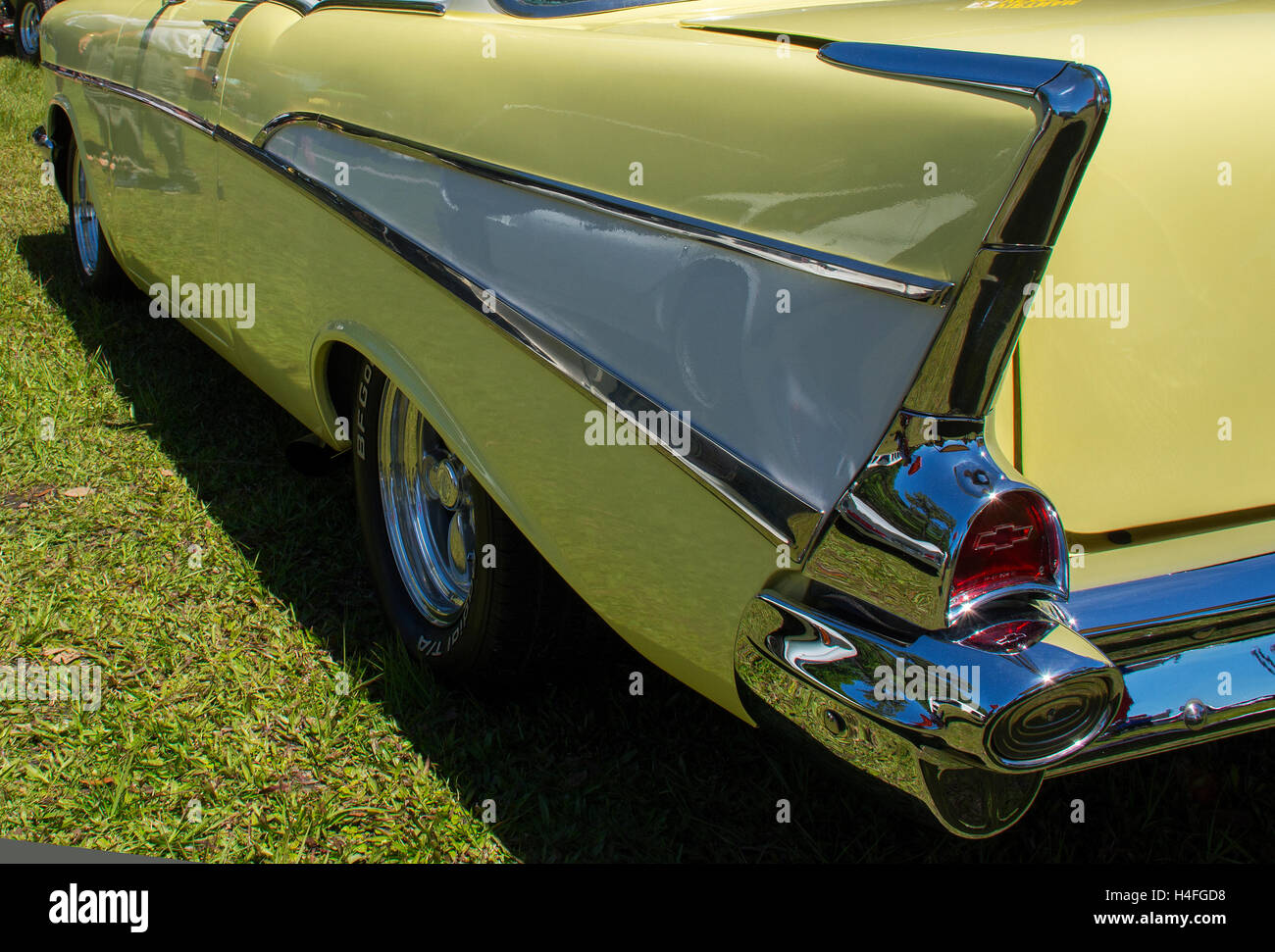 1957 Chevrolet Schwanzflosse Stockfoto