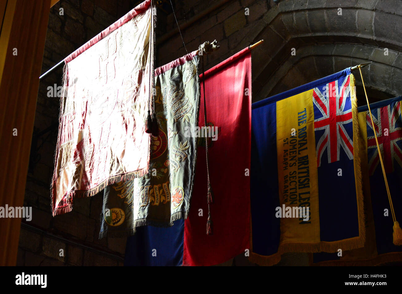 Kathedrale von St Asaph, St Asaph, Denbighshire, Wales, UK Stockfoto