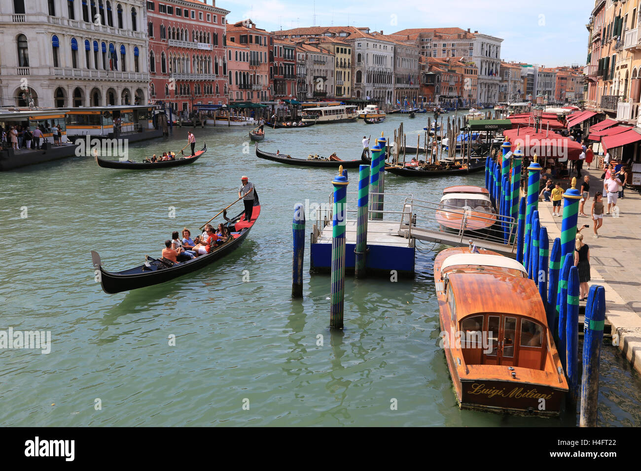 Grand Canal 7, Venedig, Italien Stockfoto