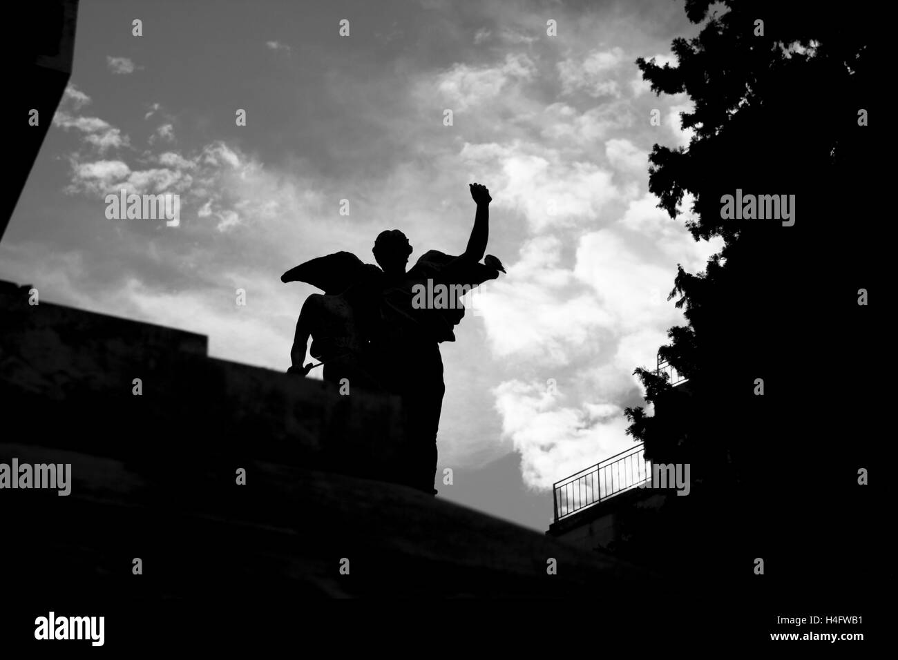 Recoleta Friedhof Stockfoto