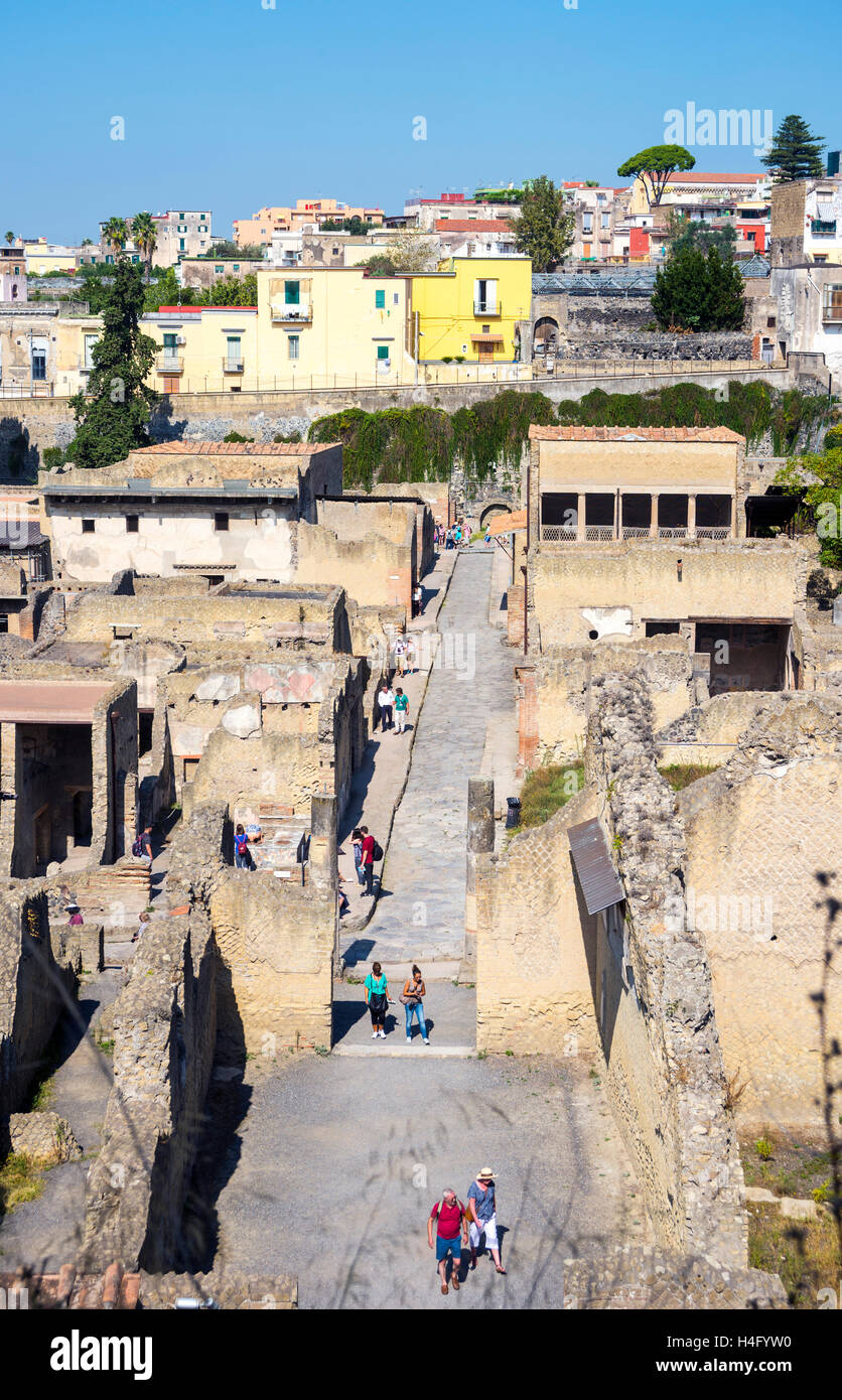 Herculaneum, in der Nähe von Neapel, Italien Stockfoto