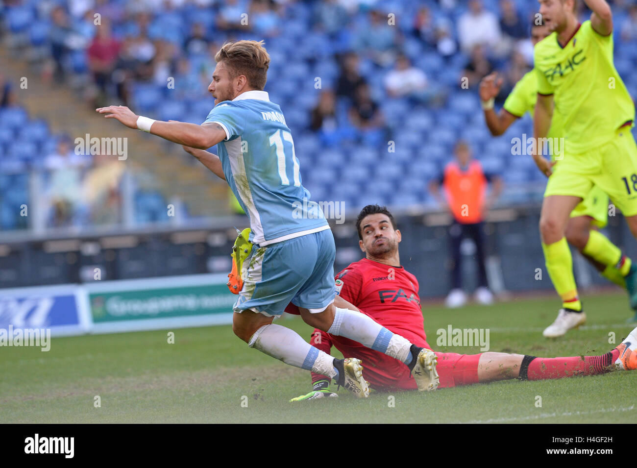 Lazio-Bologna Stockfoto