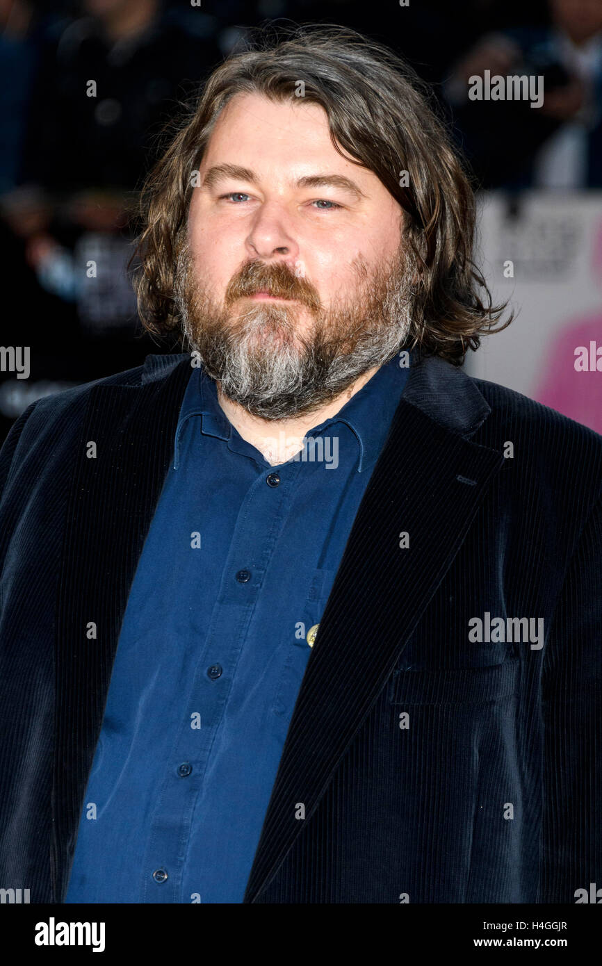 London, UK. 16. Oktober 2016. Ben Wheatley besucht die Filmpremiere von Free Fire zeigt auf dem 60. London Film Festival. Bildnachweis: Raymond Tang/Alamy Live-Nachrichten Stockfoto